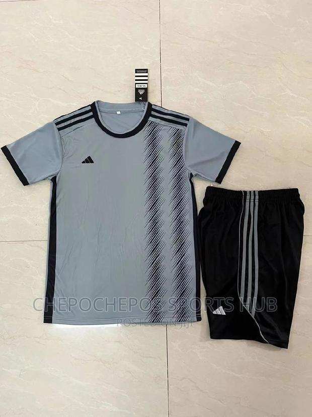 Gray Imported Football Jerseys - main view