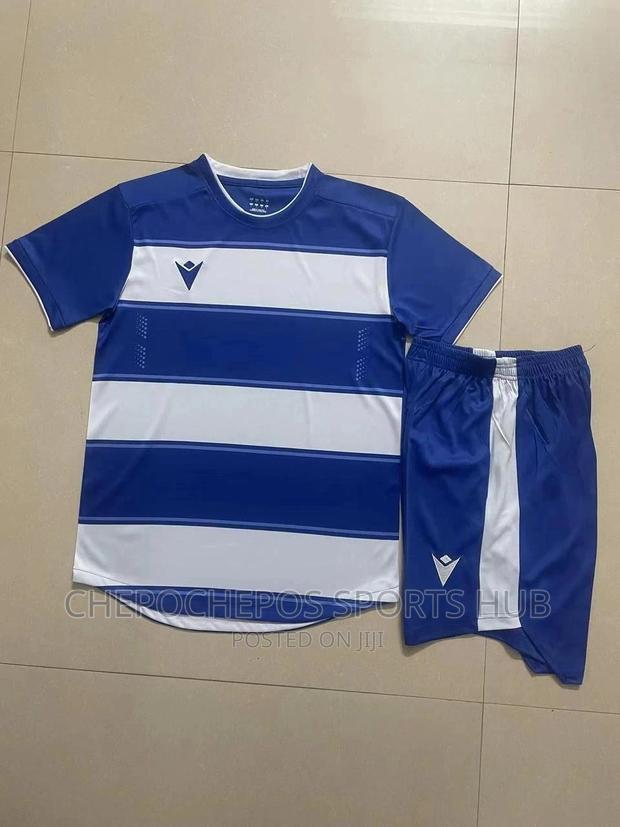 Blue Imported Football Jerseys - thumbnail 4