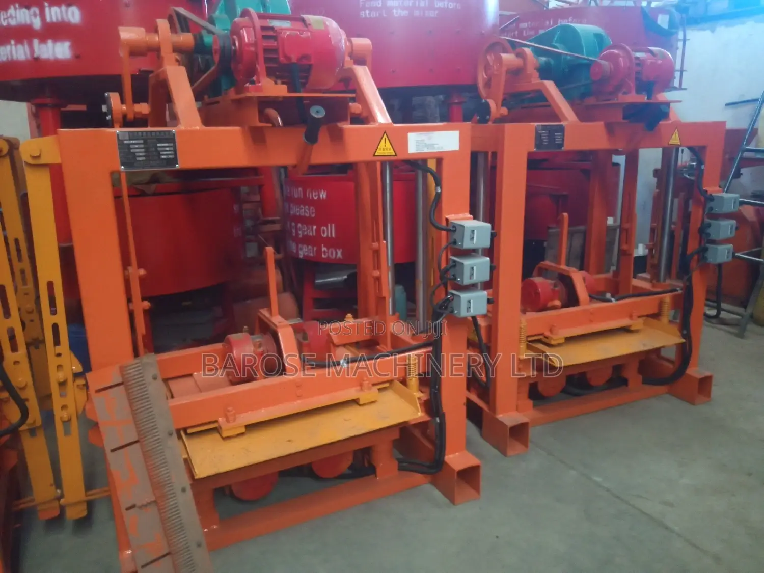 Cabro Block Making Machine
