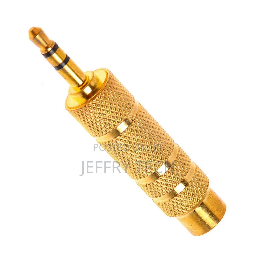3.5mm Male to 6.5mm Female Stereo Audio Adapter Jack Connect