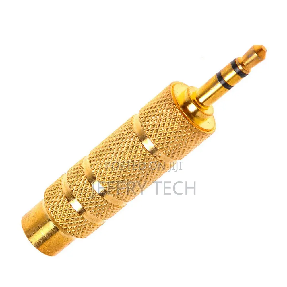 3.5mm Male to 6.5mm Female Stereo Audio Adapter Jack Connect