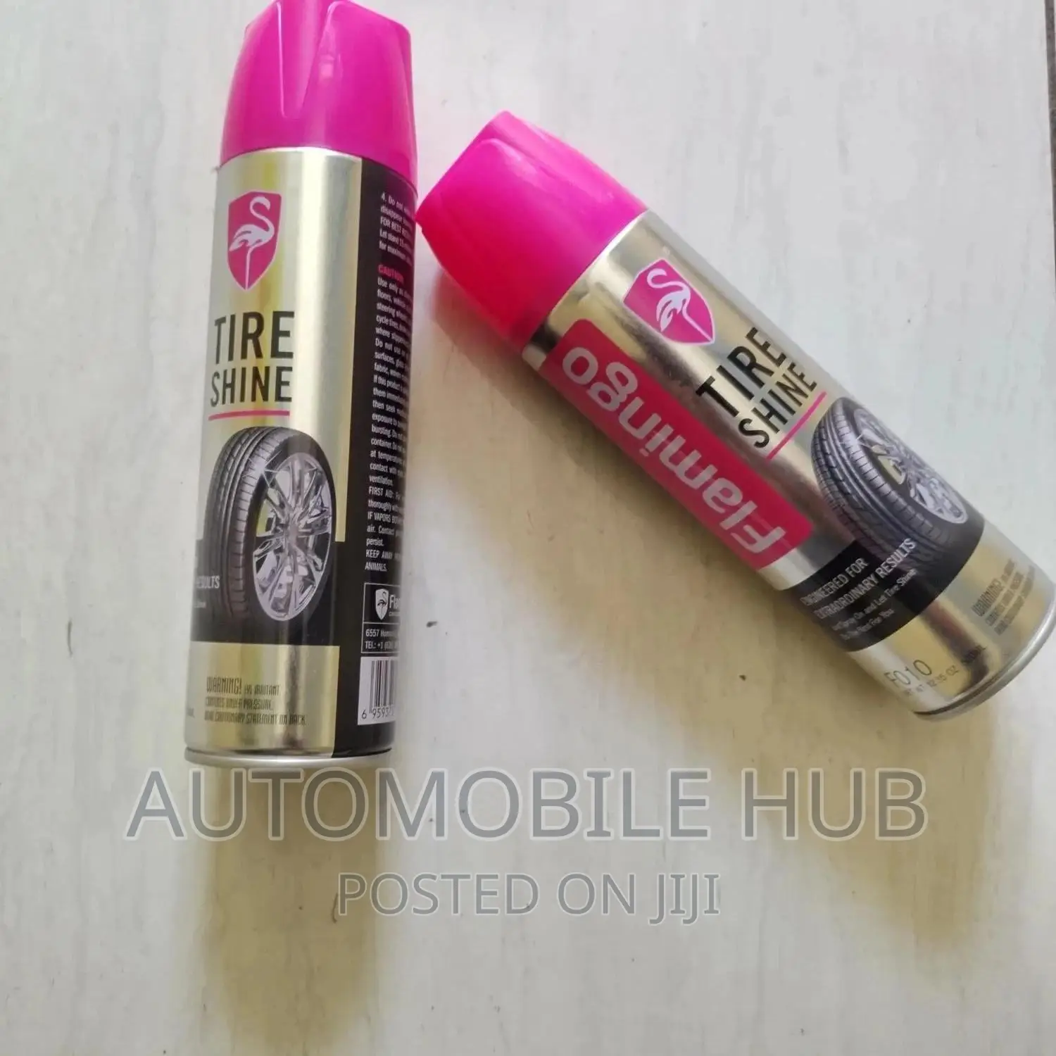 500ml Flamingo Tire Shine