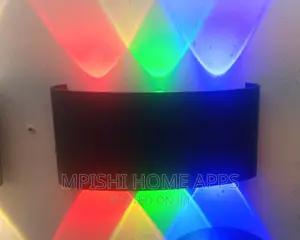 LED Wall Light 2×6W Multicolored