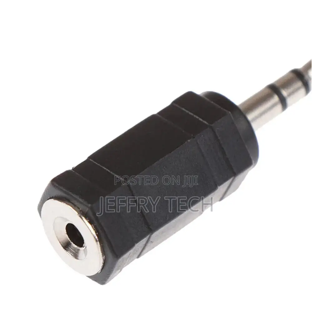 2.5mm to 3.5mm Audio Adapter Female to Male Stereo Plug Conv