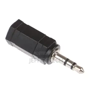 2.5mm to 3.5mm Audio Adapter Female to Male Stereo Plug Conv