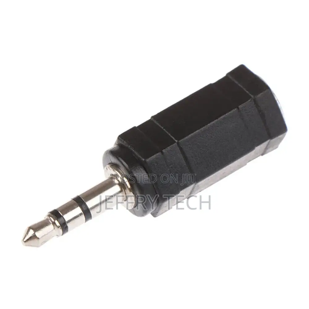 2.5mm to 3.5mm Audio Adapter Female to Male Stereo Plug Conv