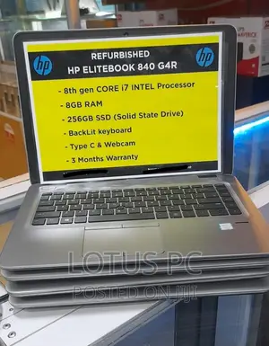 Laptop HP EliteBook 840 G4 8GB Intel Core I7 SSD 256GB