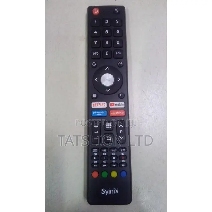 Syinix Digital Smart Tv Remote Control