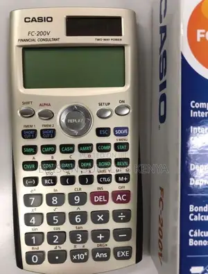 Casio Calculator Financial Calculator Casio Fc-200v Fc200v