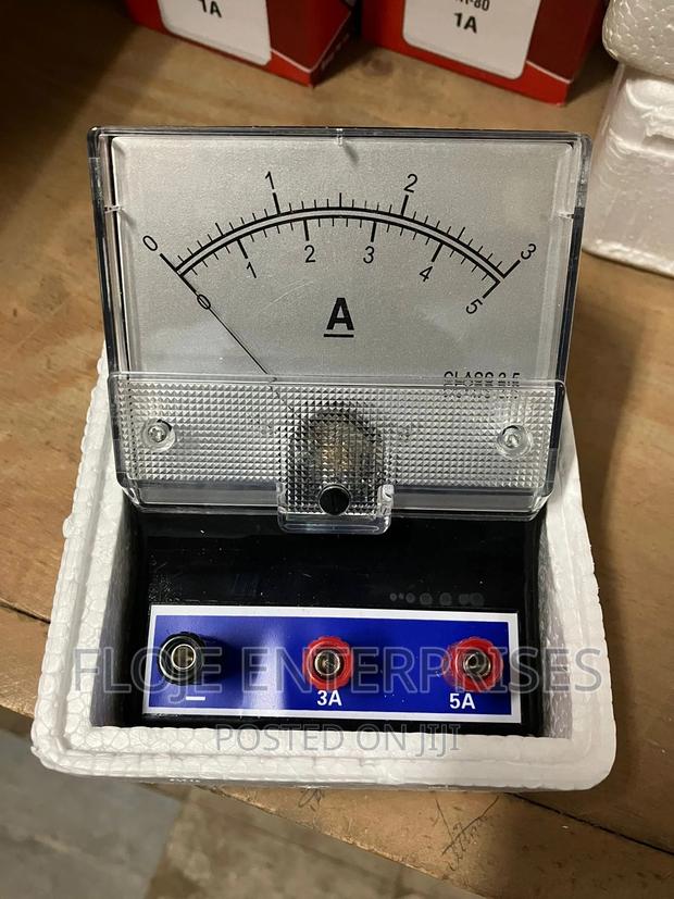 Ammeter Dual Range 0-3/5a - main view