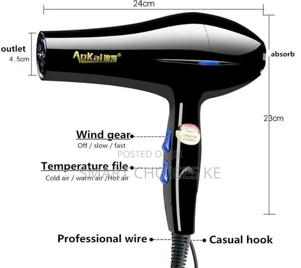 *12pcs Professional Blow Dry With Accessories 
 - thumbnail 2