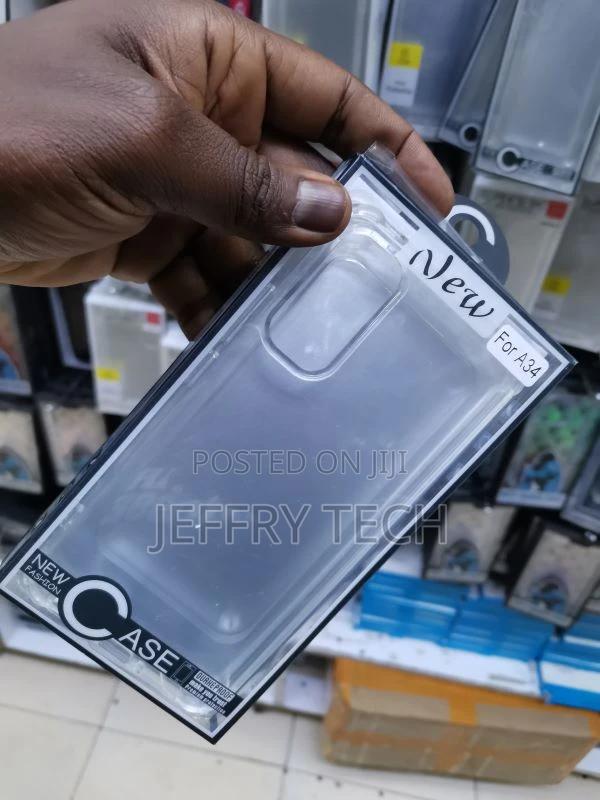 Thickness Shockproof Transparent Case for Samsung Galaxy A34 - thumbnail 2