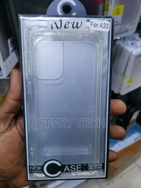 Back Cover for Samsung Galaxy A33 (Transparent, Silicon, Pac