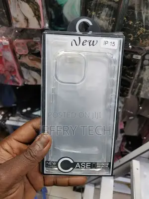 iPhone 15 Shockproof Tpu Case - Transparent