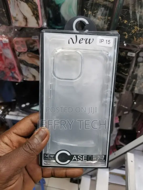 iPhone 15 Shockproof Tpu Case - Transparent