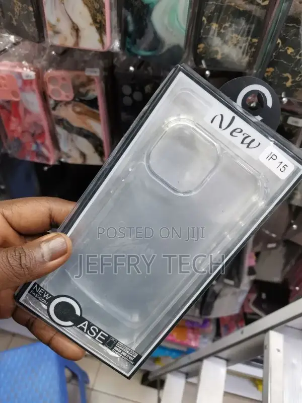 iPhone 15 Shockproof Tpu Case - Transparent