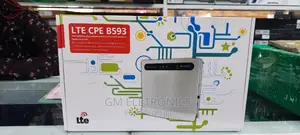 4gb Huawei LTE Cpe B593 Wi-Fi Router With Sim Card Slot.