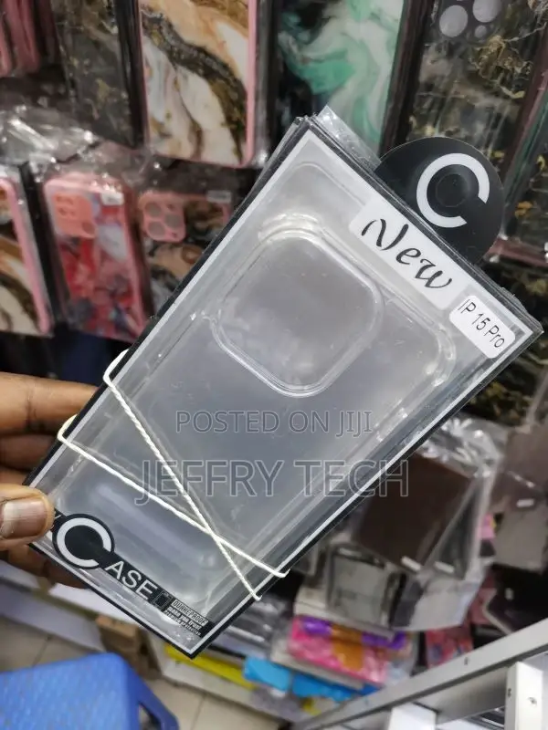 Clear Case for iPhone 15 Pro Case, Shockproof Thin Cover, Ye