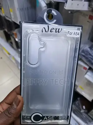 Samsung Galaxy A54 Clear Shock Resistant Armor Cover