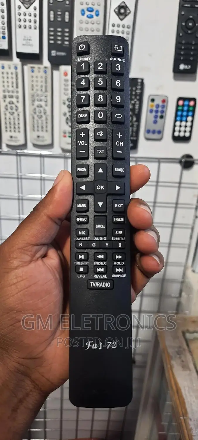 Replacement Remotes for Tornado Digital TV.