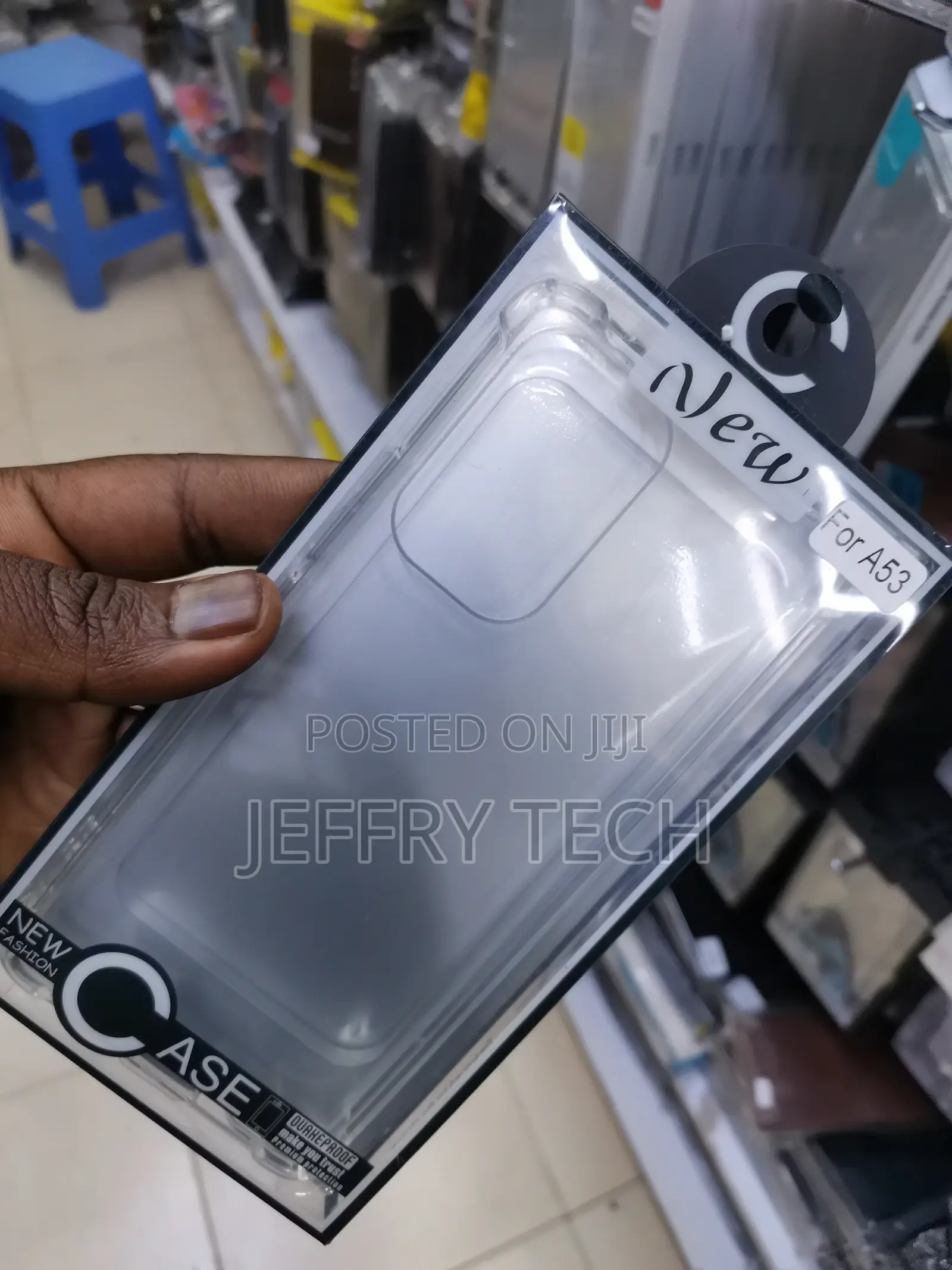 Samsung Galaxy A53 Clear Shock Resistant Armor Cover