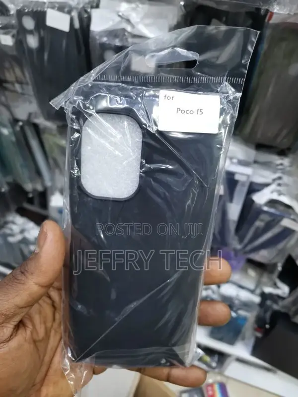 Liquid Silicone Back Cover for POCO F5 5G