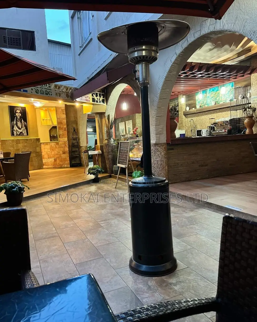 New Umbrella Outdoor Indoor Gas Patio Warmers