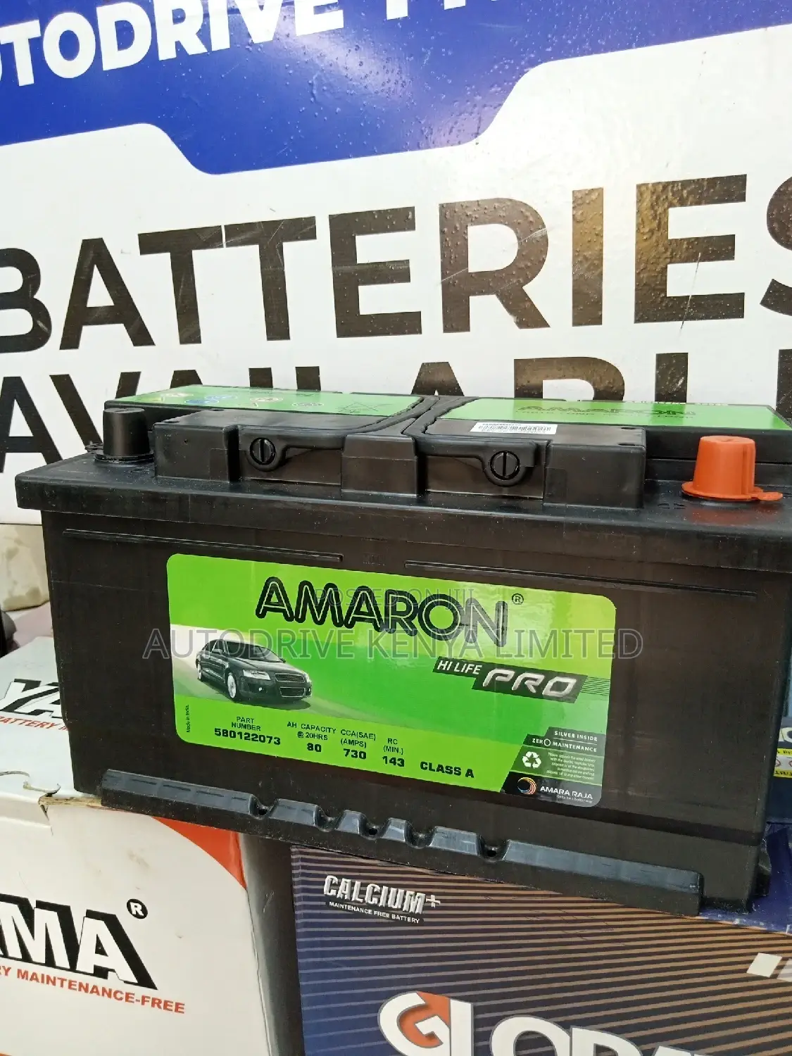 DIN80 Amaron Battery