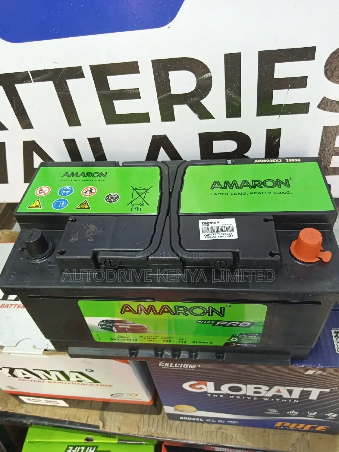 DIN80 Amaron Battery