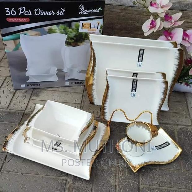 36pcs Nordic Rectangle Dinner Set * - thumbnail 2