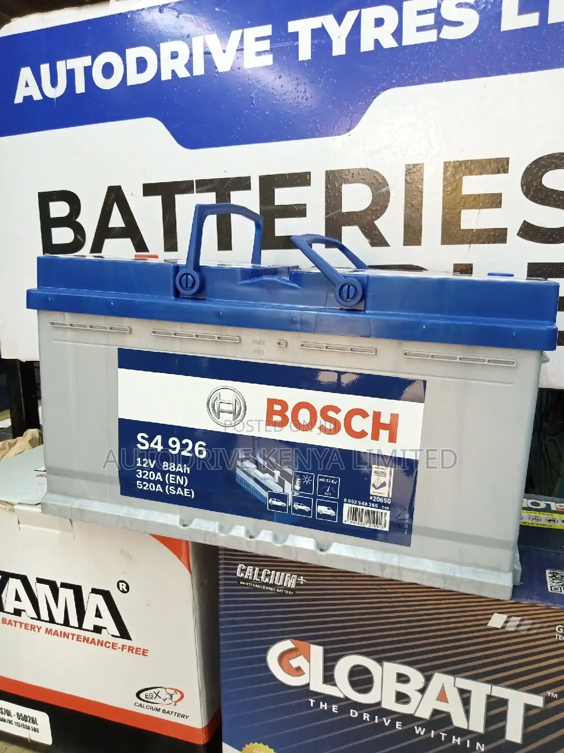 DIN88 Bosch Battery
