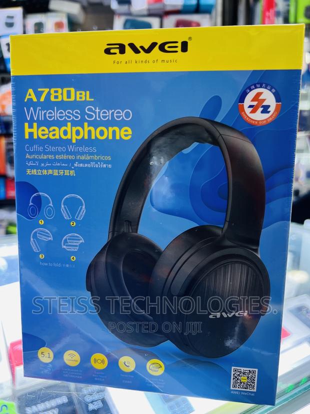 Awei A780bl -Wireless Headphones - main view