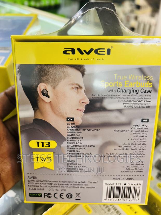Awei T13 Wireless Earbuds. - thumbnail 4