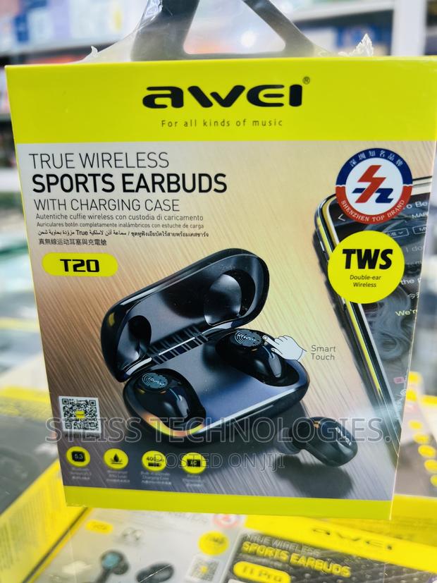 Awei T20 Wireless Earbuds. - main view