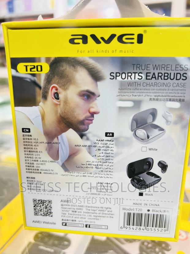 Awei T20 Wireless Earbuds. - thumbnail 6
