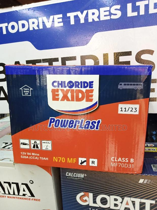 N70L Chloride Exide Powerlast