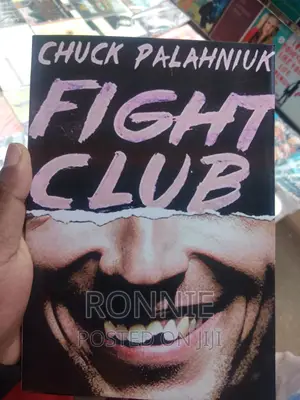Fight Club Book by Chuck Palahniuk.
