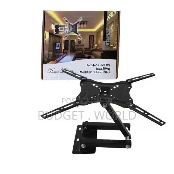 Modern- 14" - 55" Full Motion Swivel Wall Mount TV Bracket