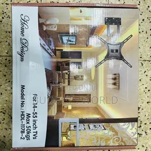 TV Wall Bracket 14''-55'' Full Motion Wall Mount Upto 50kgs