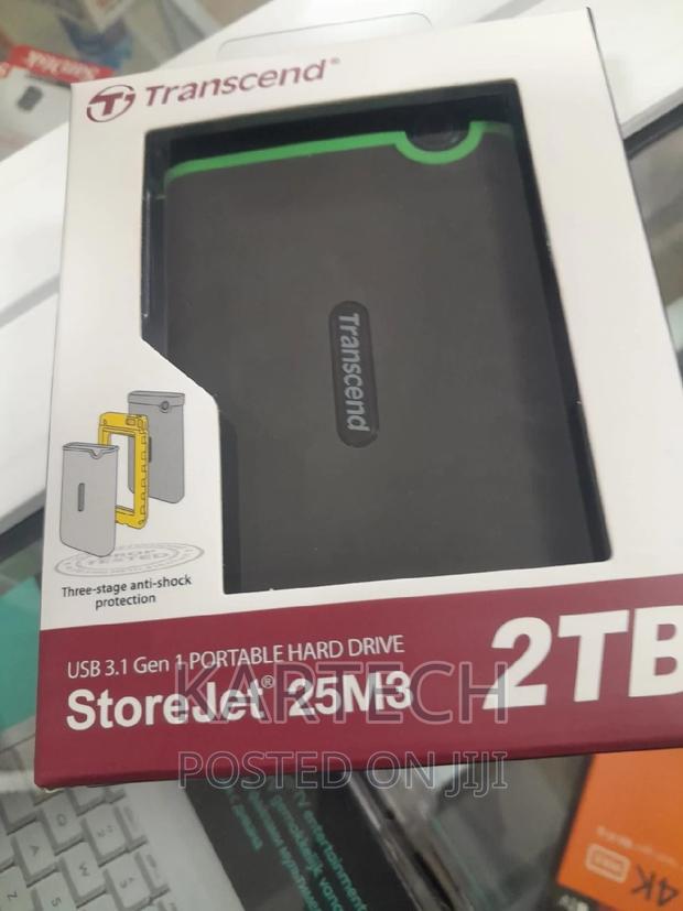 2 Tb Transcend External Harddisk - main view