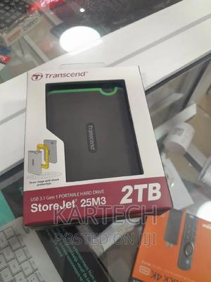 2tb Transcend Usb 3.1 External Portable Hard Drive - main view