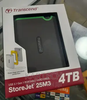 Transcend External Hard Disk - 4tb
