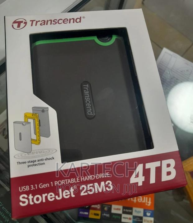 Transcend External Hard Disk - 4tb - main view