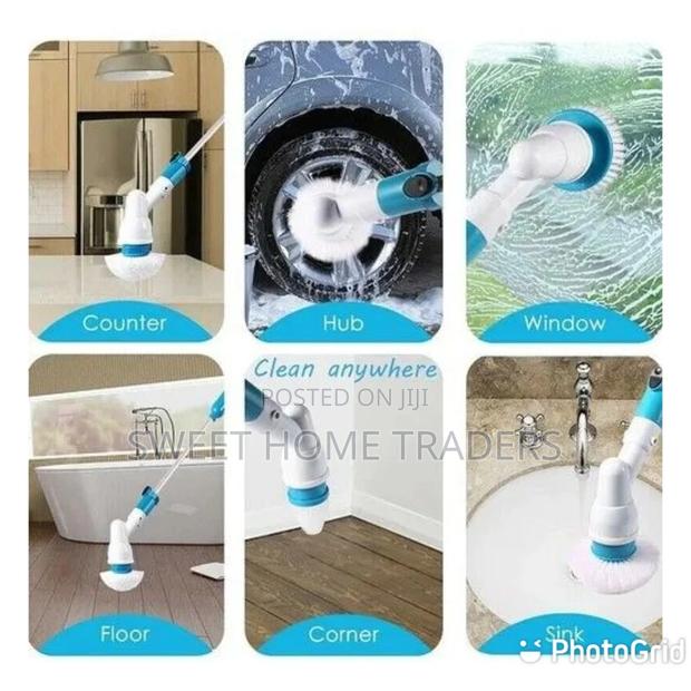 Electric Spin Scrubber Handheld Cordless