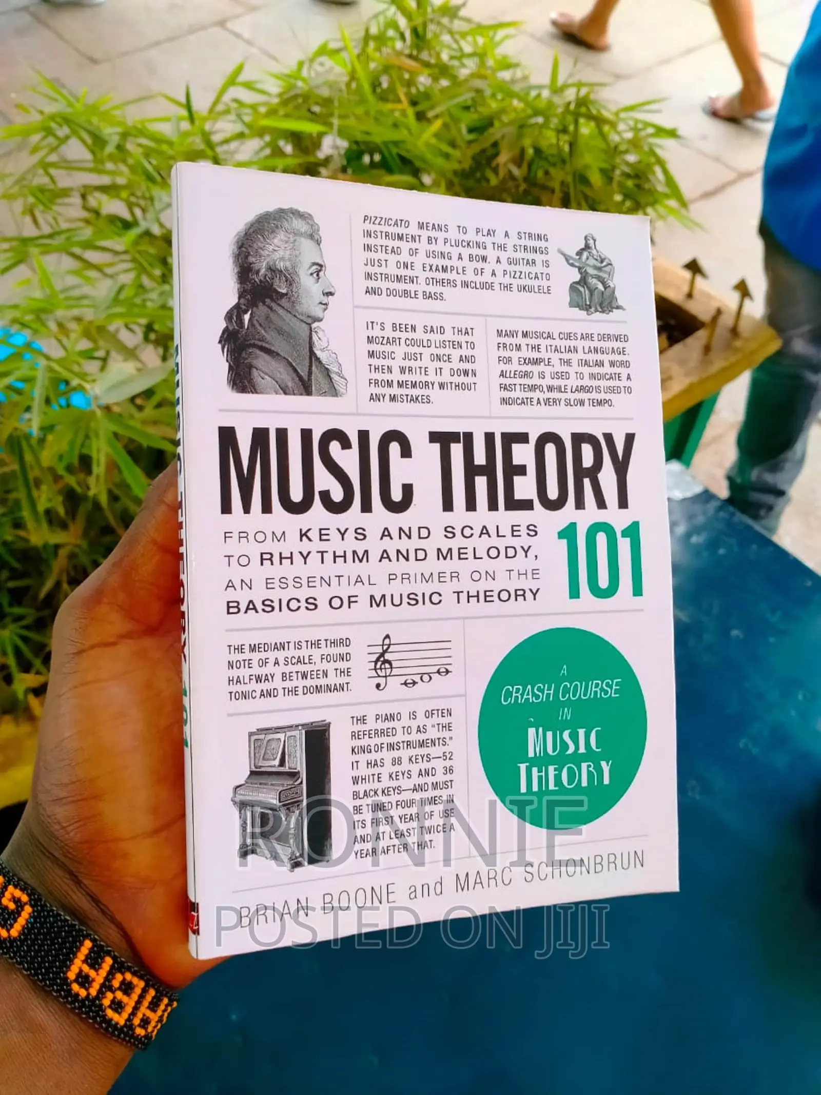 Music Theory 101 Book by Boone Brian and Marc Schonb