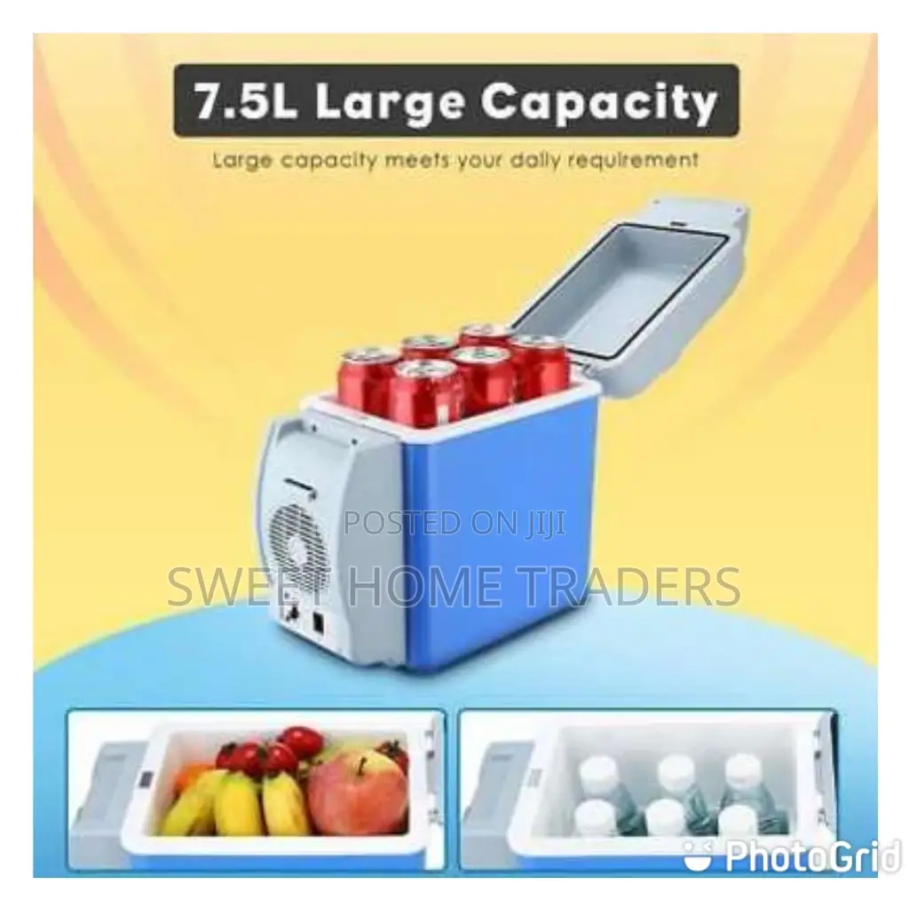 Portable Mini Car Refrigerator 7.5L Large
