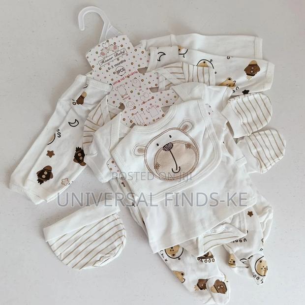 8pcs Cotton Receiving Set - main view