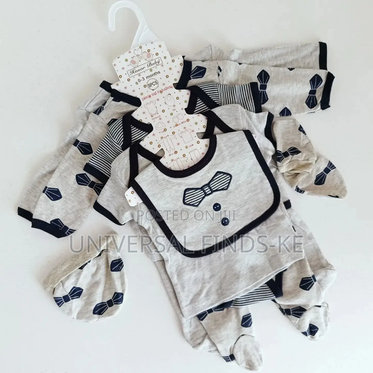 8pcs Cotton Receiving Set