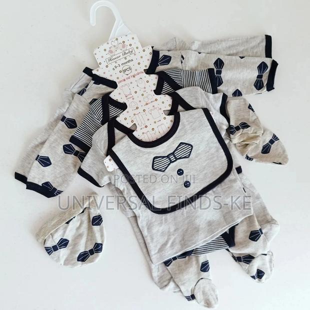 8pcs Cotton Receiving Set - thumbnail 3