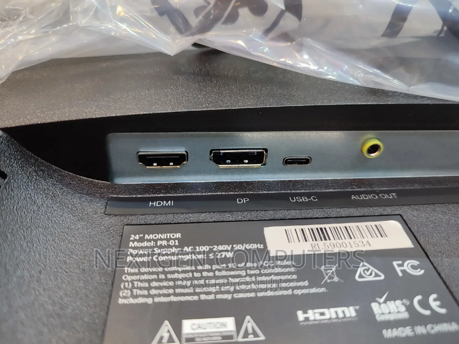 GALAX PRISMA-01 FHD(1080P) USB Type-C 75hz Display Monitor